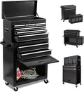 Red 8-Drawer Rolling Tool Chest with Lock D245491