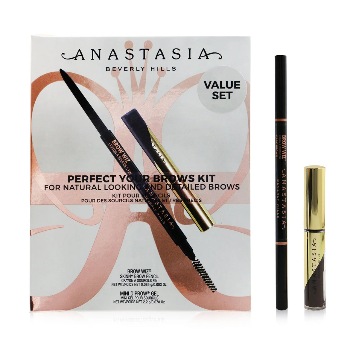 Medium Brown Brow Kit 2pcs R436582