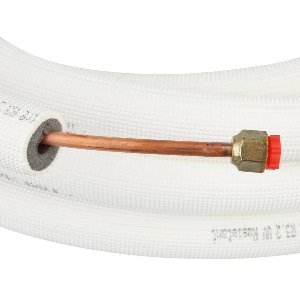 3/8 in. x 5/8 in. x 50 ft. Universal PIPING Assembly with White Non-Tear Insulation X65706