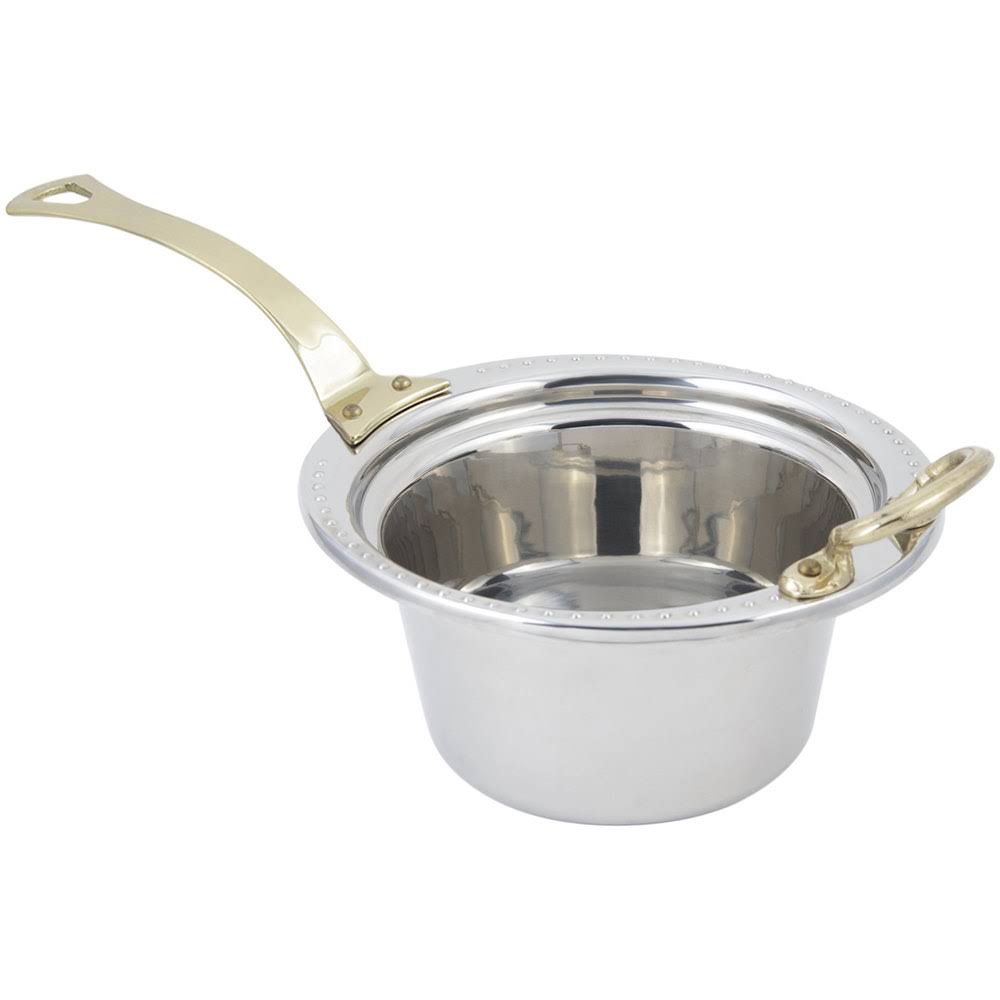 Stainless Steel Casserole with Long Handle C6676