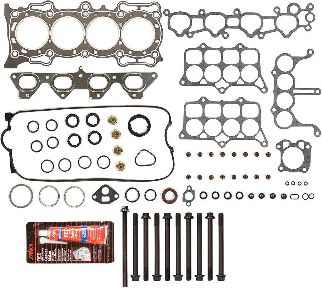 Head Gasket Set Intake Exhaust Valves for 2.2L Honda I463955