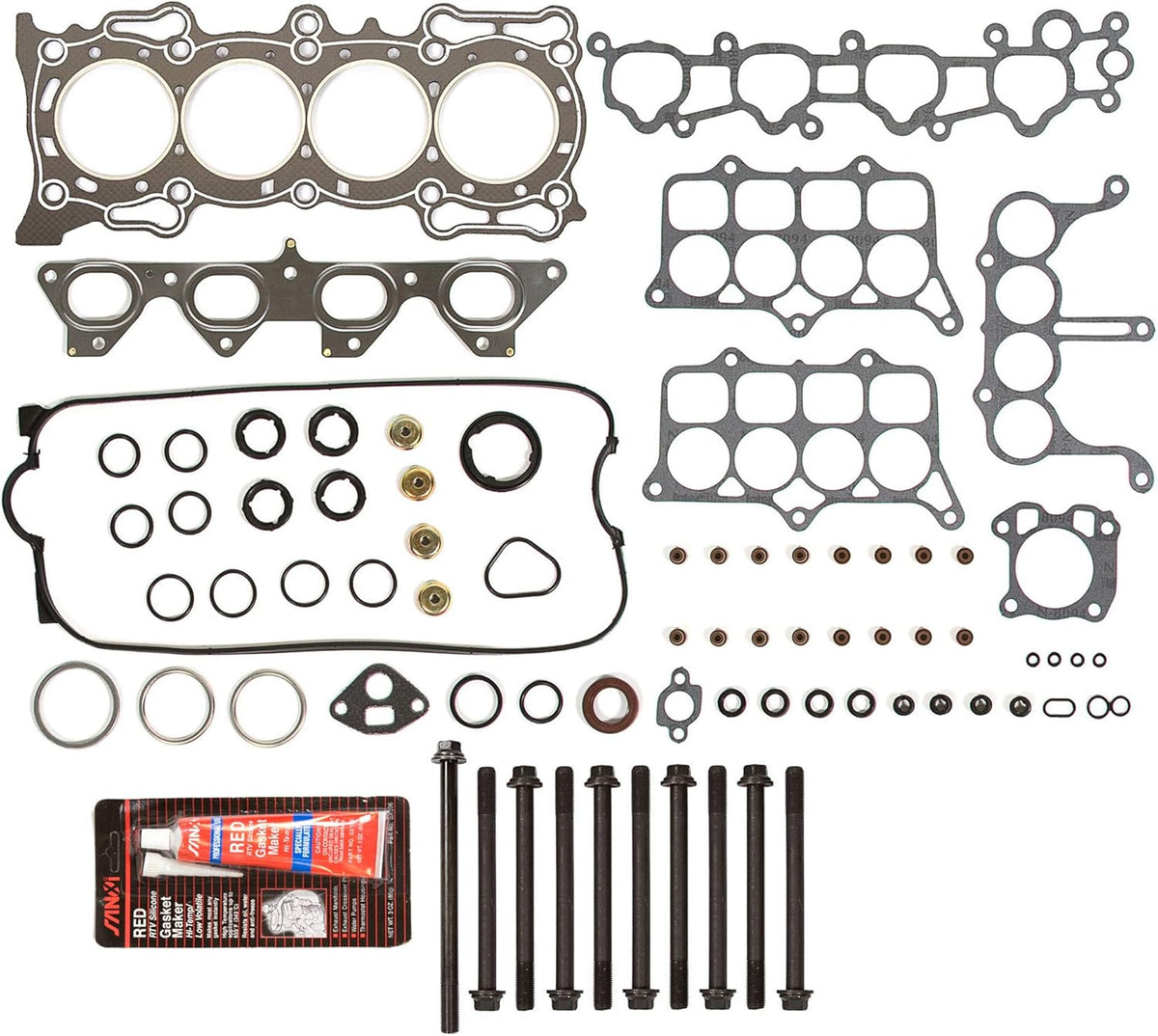 Head Gasket Set Intake Exhaust Valves for 2.2L Honda I463955