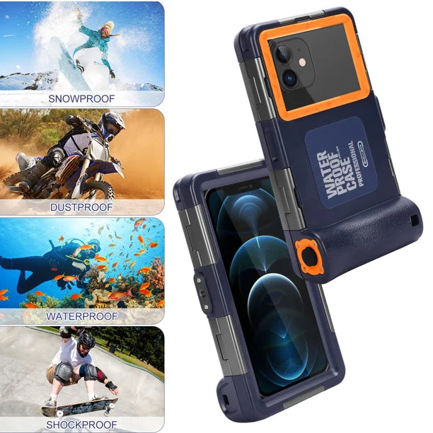 Waterproof Protective Case for Phones Up to 6.9 Inch X65118