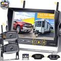 Wireless 7 Inch HD 1080P DVR Monitor with 2 Rear View Cameras N2965
