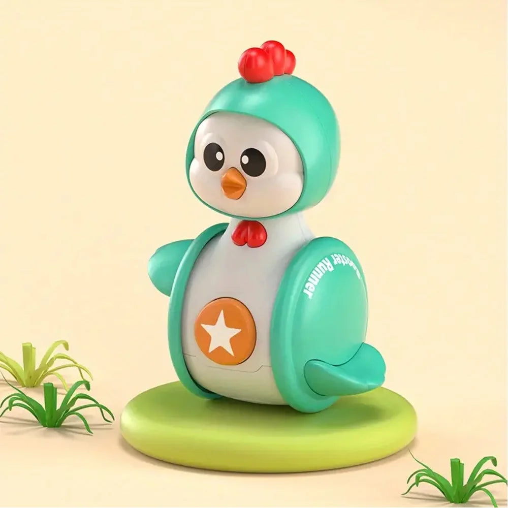 3Pcs Musical Cartoon Tumbler Baby Toys I538
