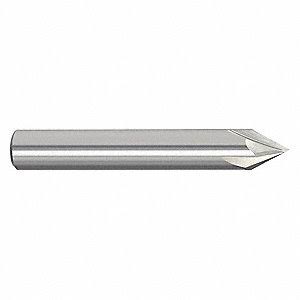 3/4x22 Chamfer Mill, Solid Carbide, 4 Flute, TiAlN Coated P5112