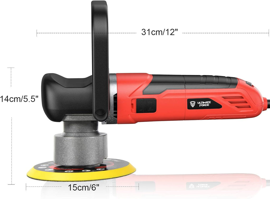 6 Inch Dual Action Random Orbital Car Buffer Polisher B33852