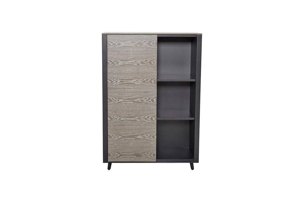 Grey Ash / Black Bookcase K799848
