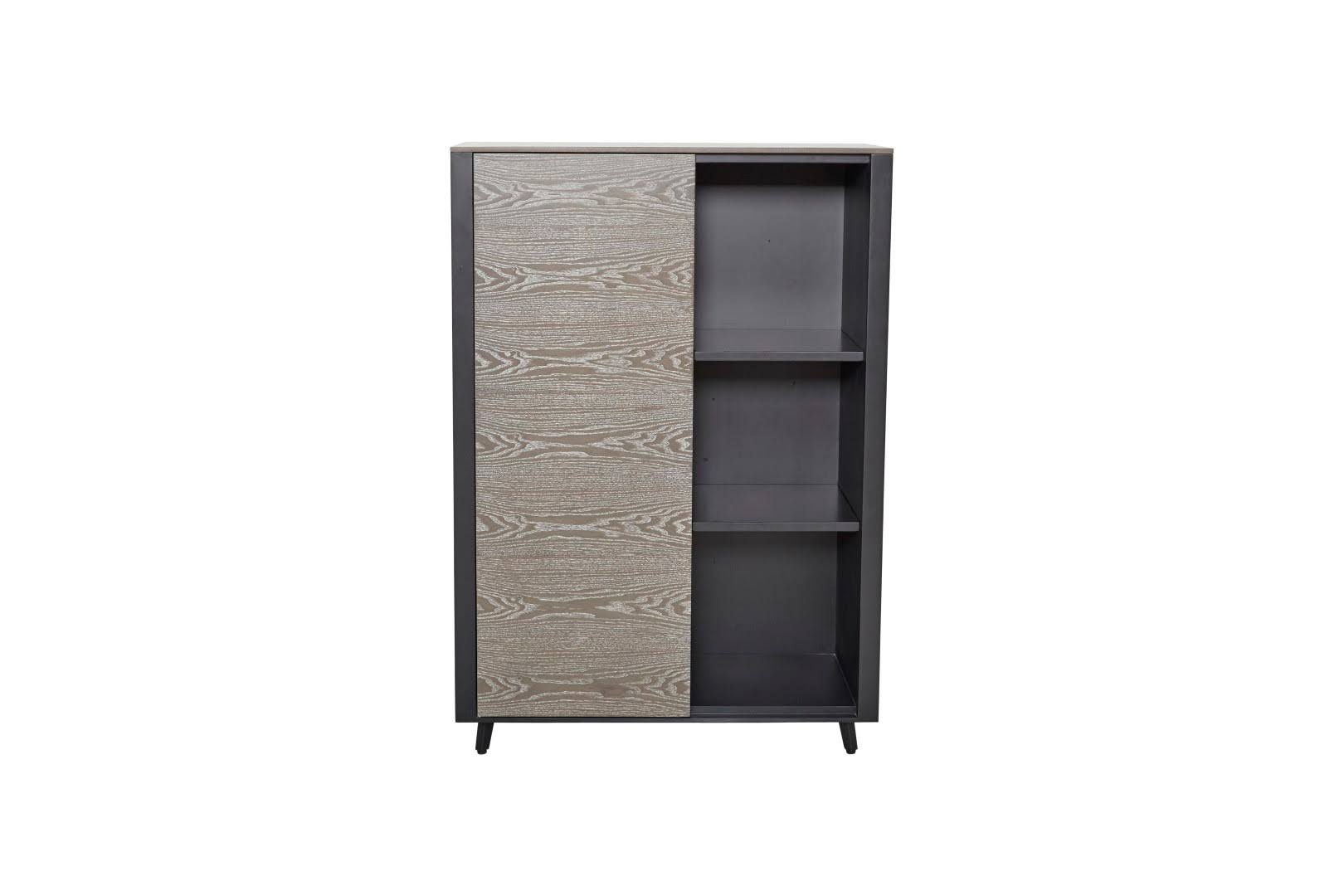 Grey Ash / Black Bookcase K799848