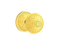 Polished Brass Privacy Knob with Rosette U887693