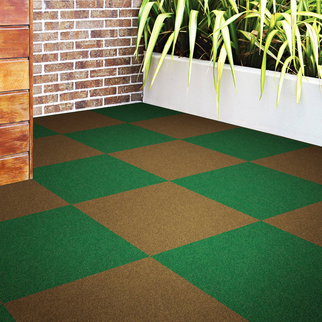 Pecan Peel and Stick Carpet Tile (15 Tiles/Case) R448672