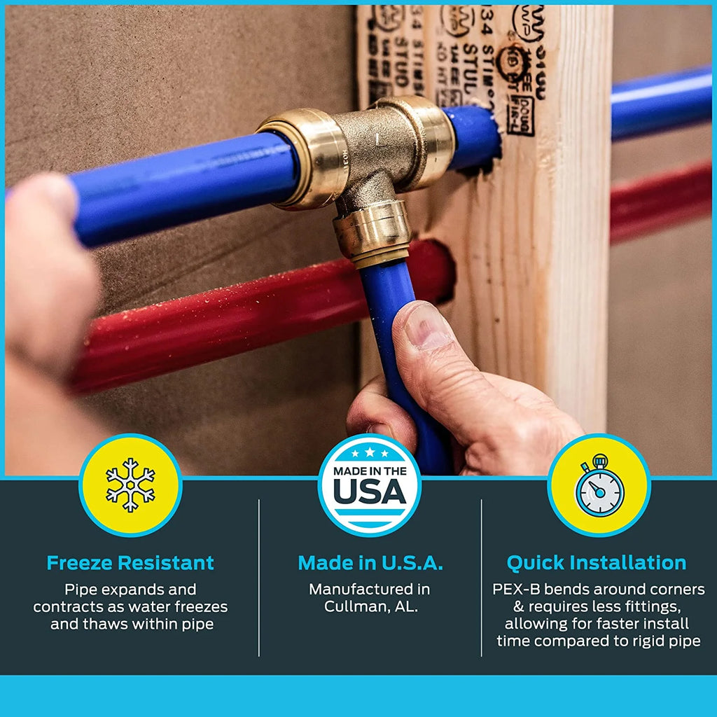Red PEX-B Pipe Flexible Water Tubing C48353