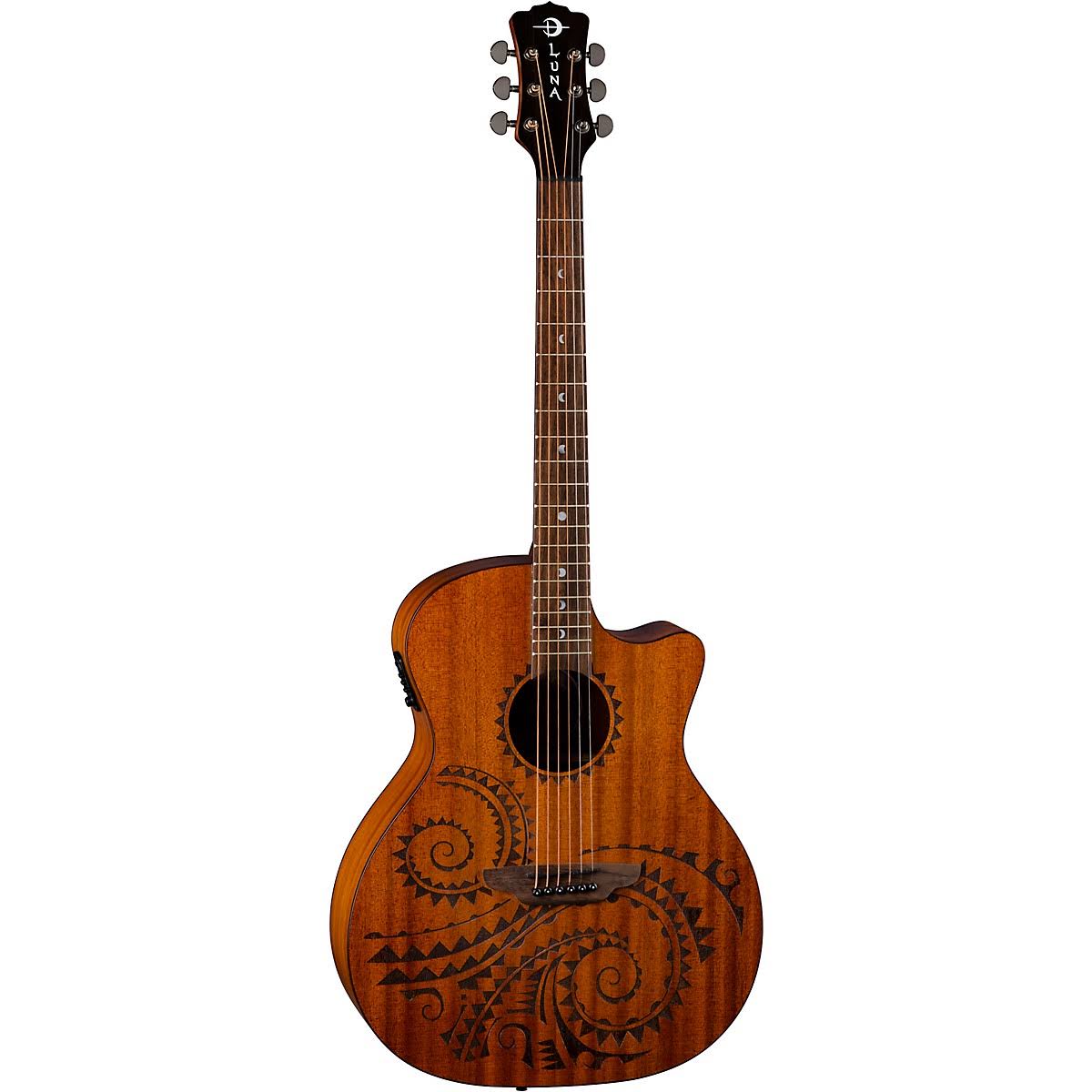 Mahogany Acoustic-Electric Grand Concert Guitar Satin Natural B506