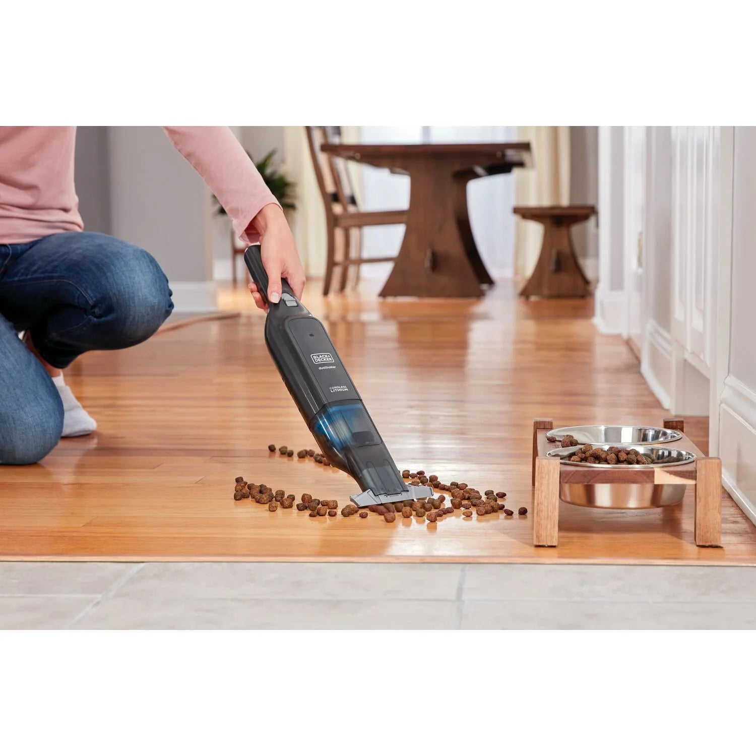 Black Cordless Slim Handheld Vacuum O770895