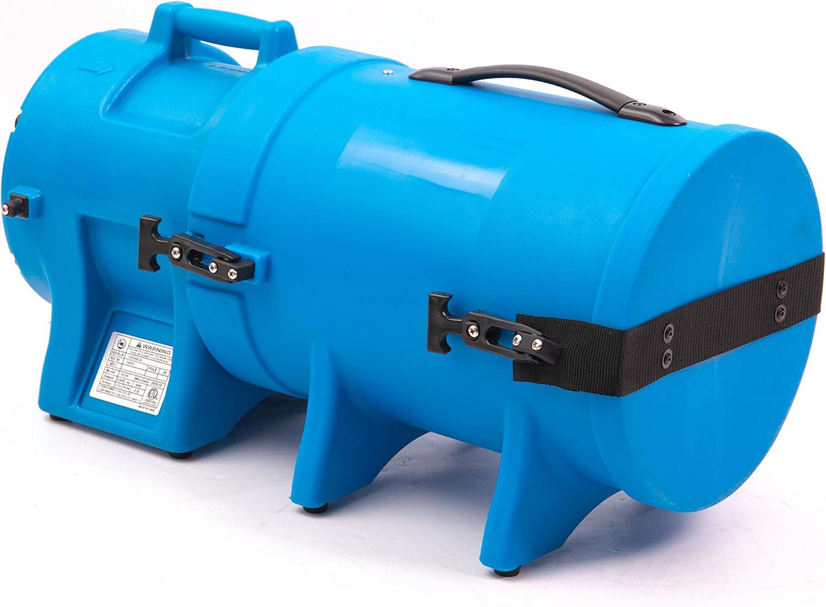 Plastic Compaxial Blower with 25' Ducting and Canister Assembly (8inch) T797
