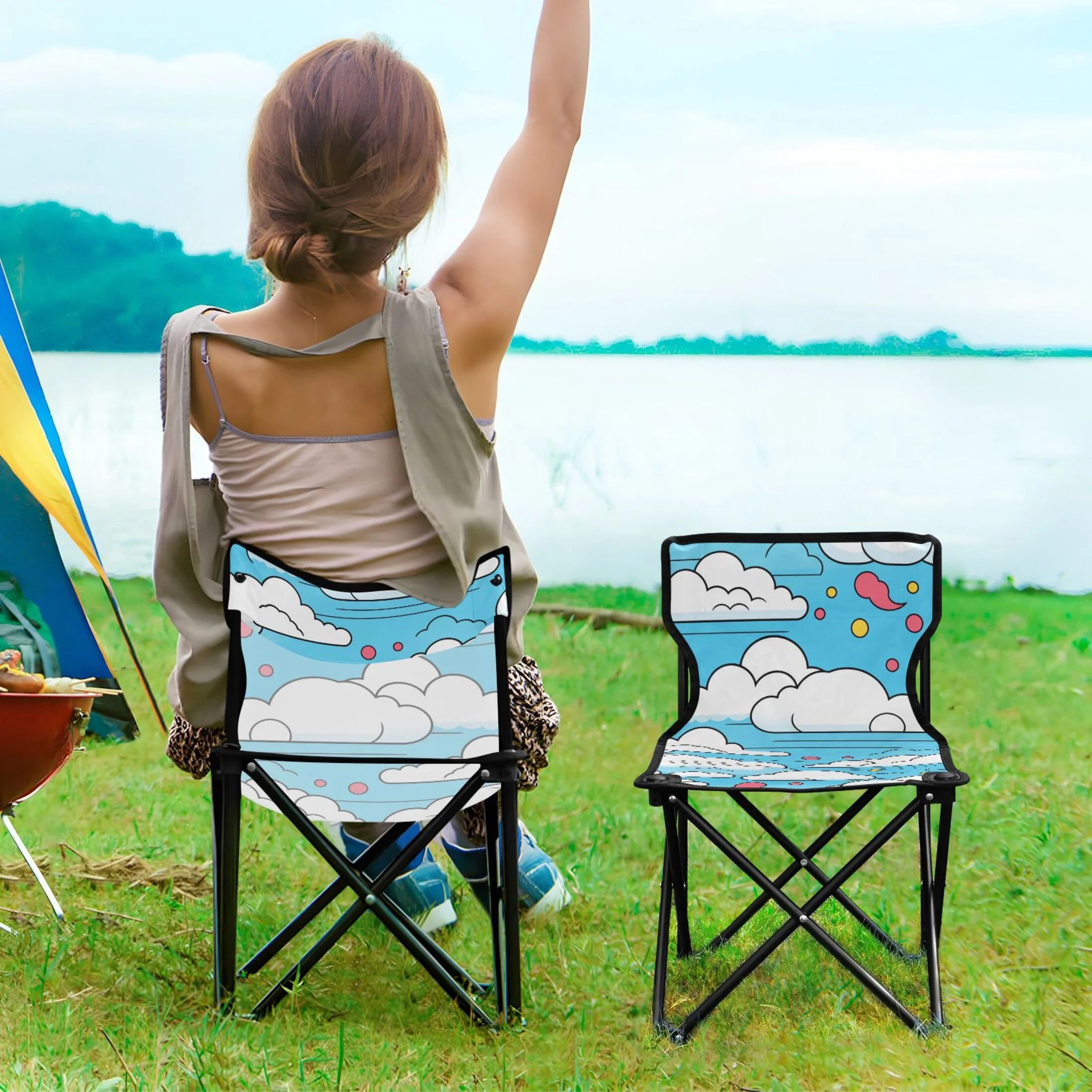Portable Camping Chair with Carry Bag P969