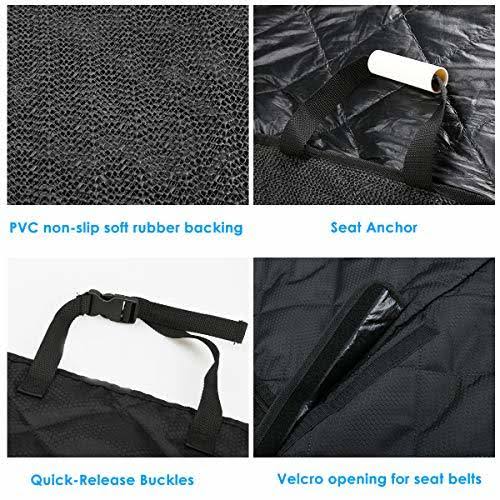 100% Waterproof Pet Car Seat Cover with Armrest T51509