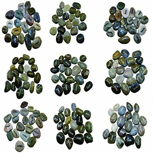 Hope River Stones Bulk Lot 40pcs Q35249