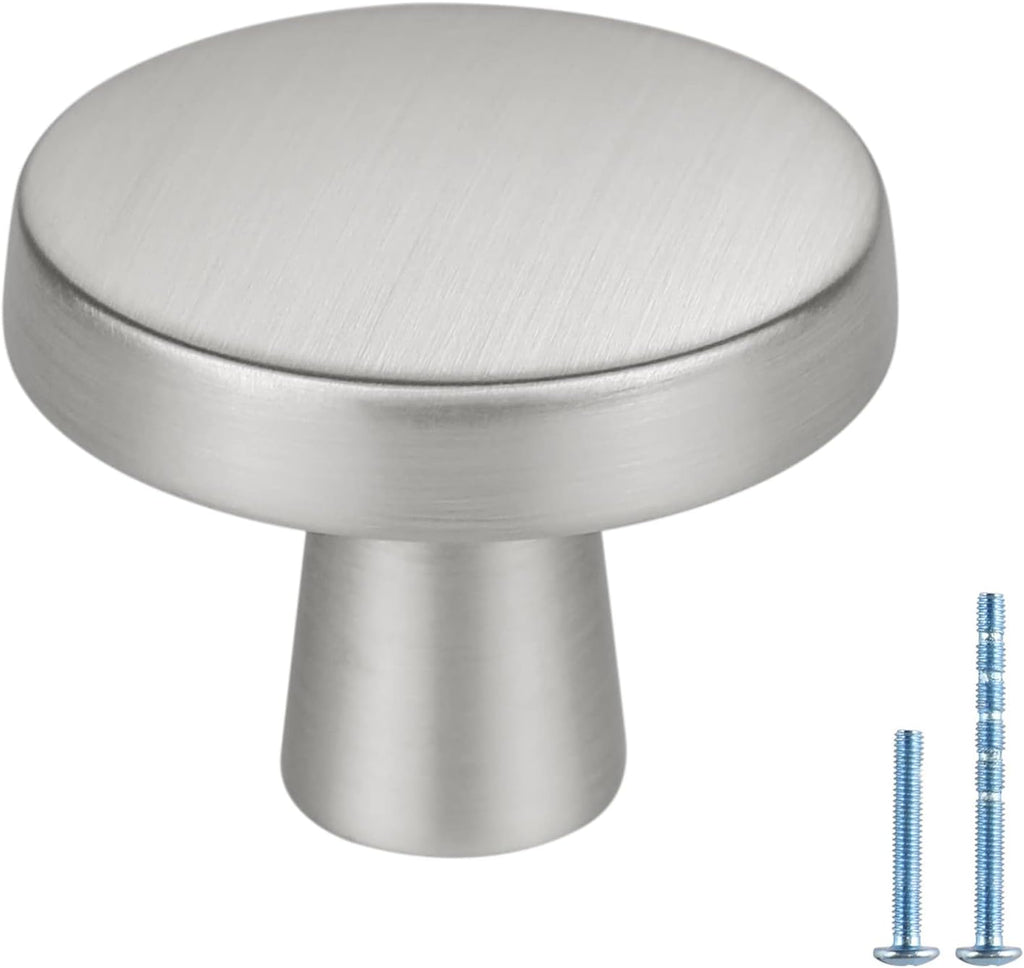 10 Pack Matte Black Mushroom Cabinet Knobs J908297