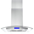 30" 380 CFM Ducted Island Range Hood in Stainless Steel G426
