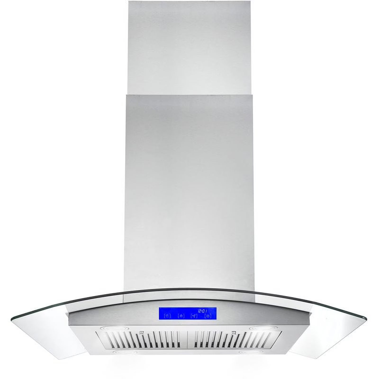 30" 380 CFM Ducted Island Range Hood in Stainless Steel G426