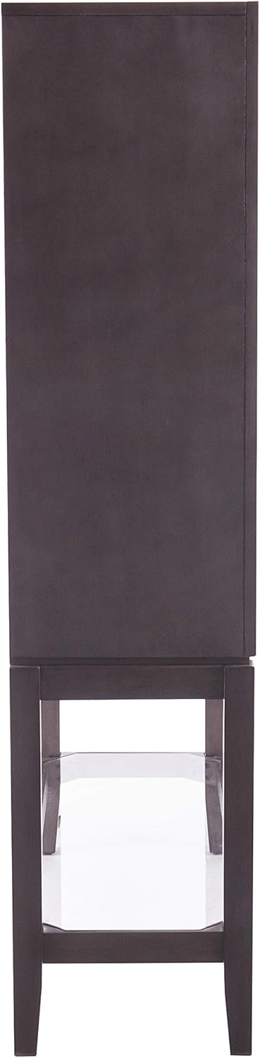 Gray Storage Hutch Bar Cabinet U366732