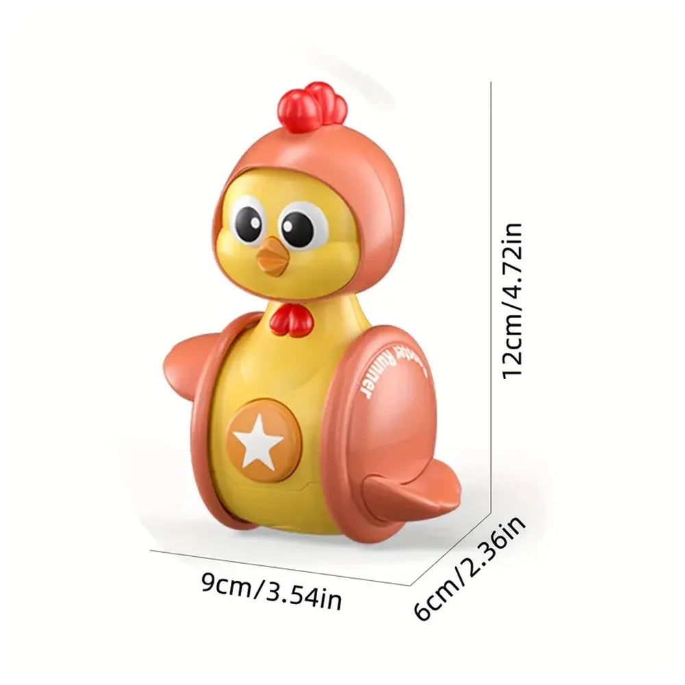 3Pcs Musical Cartoon Tumbler Baby Toys I538