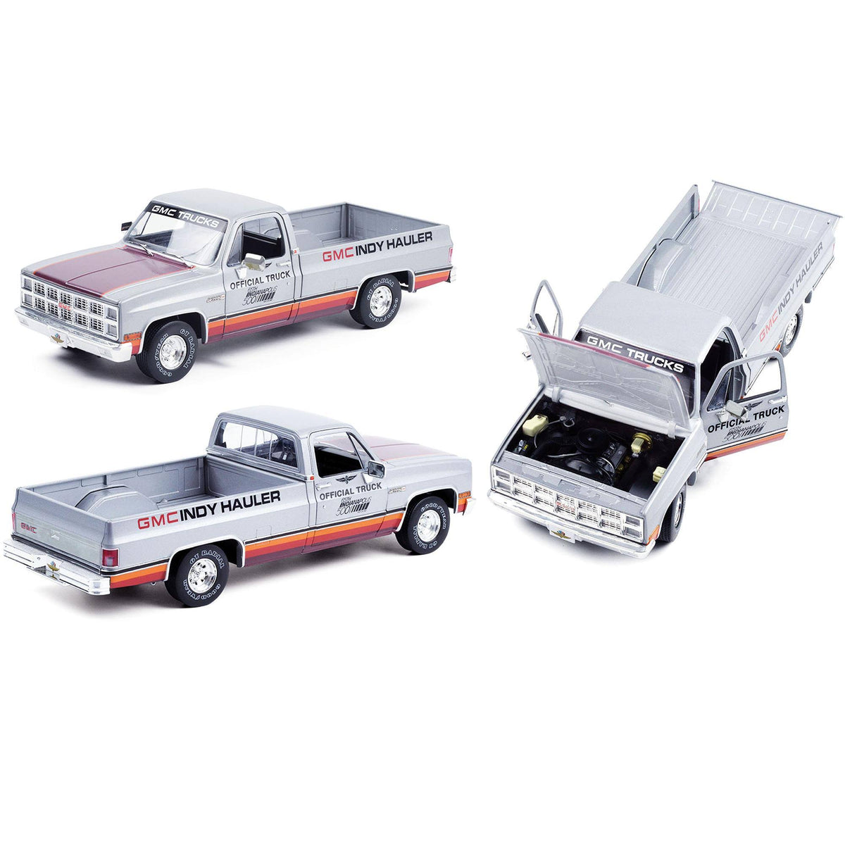 Silver Pickup Truck M469