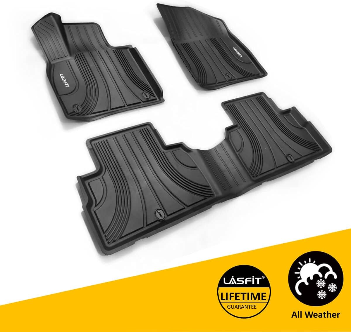 Black TPE Car Floor Liners R788