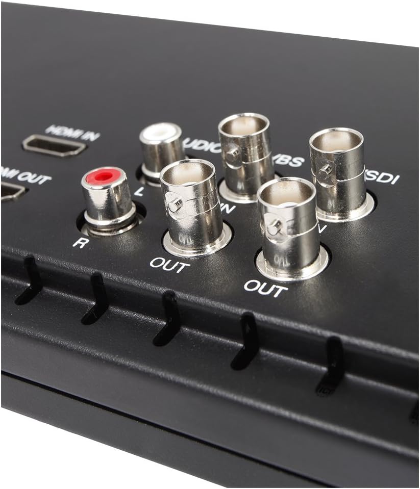 Dual 7 Inch 3RU Broadcast SDI Rack Mount Monitor IPS 1280x800 HD LCD Screen 3G SDI HDMI AV Input and Output K6383