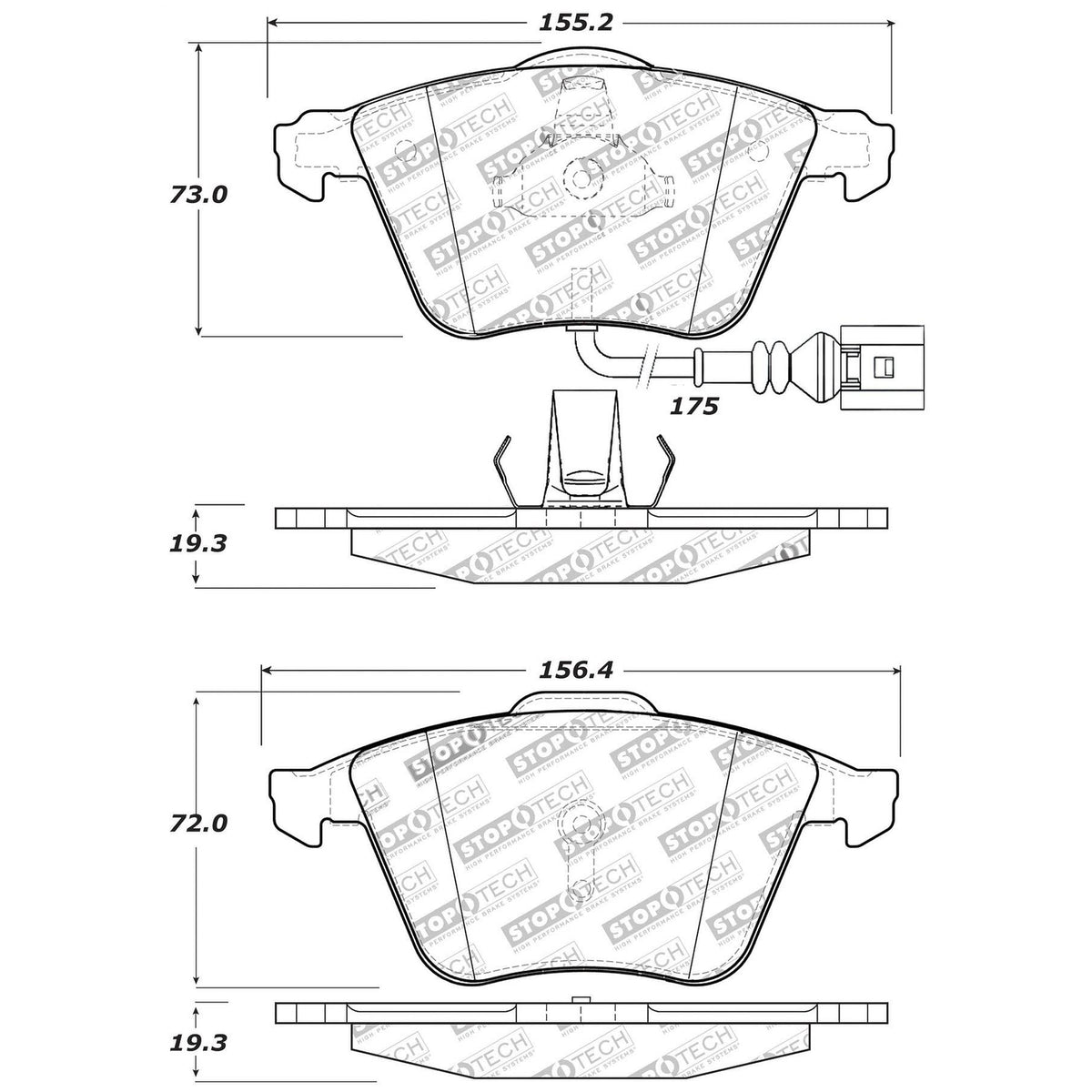 Sport Brake Pads P8590