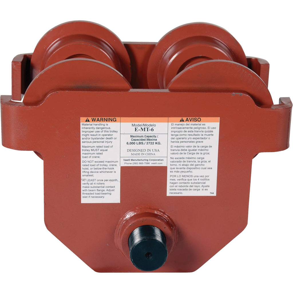 Eye Manual Trolley, 6000 lbs O7554