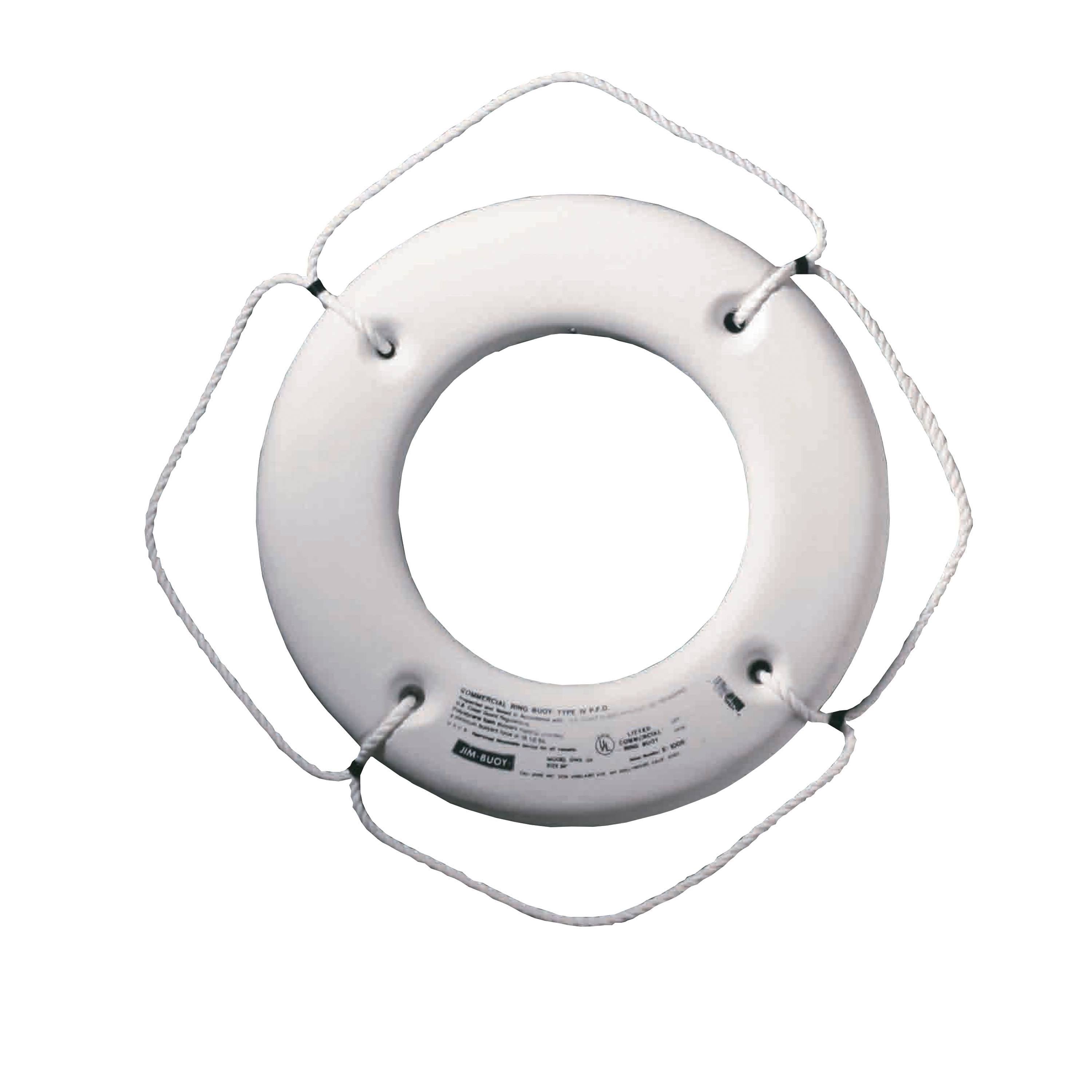 White Buoy Ring L4900