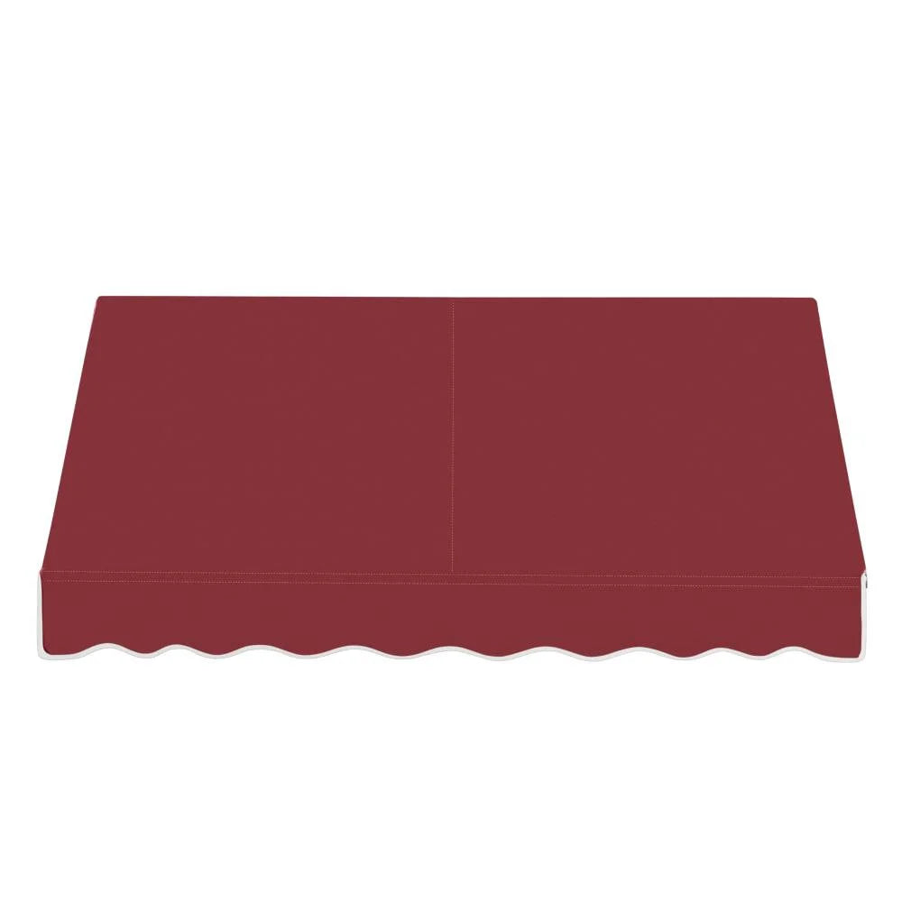 Burgundy Acrylic Fixed Awning W11334