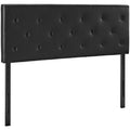 Black King Vinyl Headboard N31624