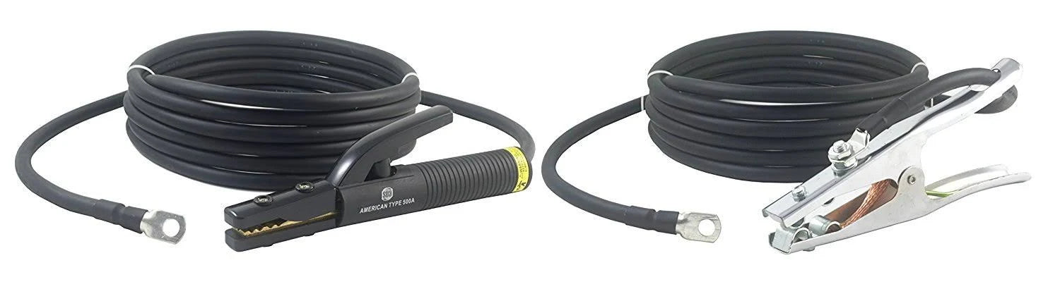 2/0 AWG Welding Leads Assembly Set with Dinse Connector V75292