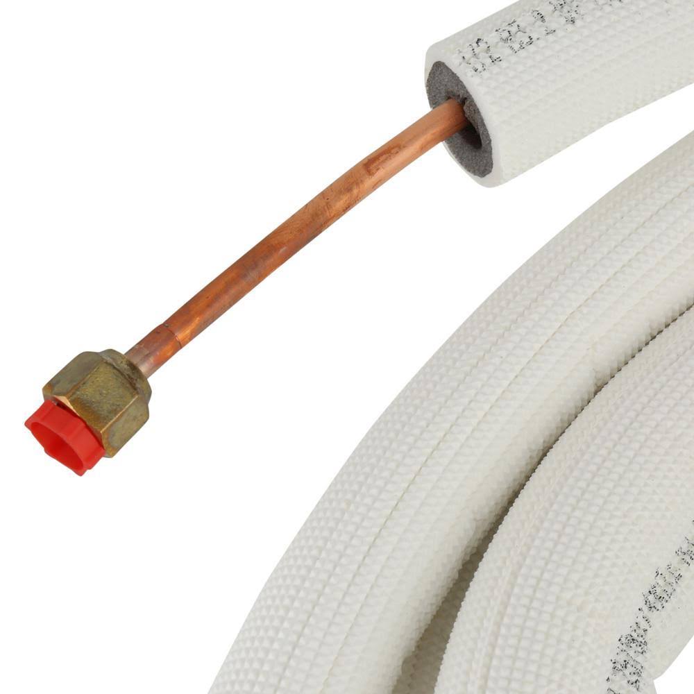 3/8 in. x 5/8 in. x 50 ft. Universal PIPING Assembly with White Non-Tear Insulation X65706