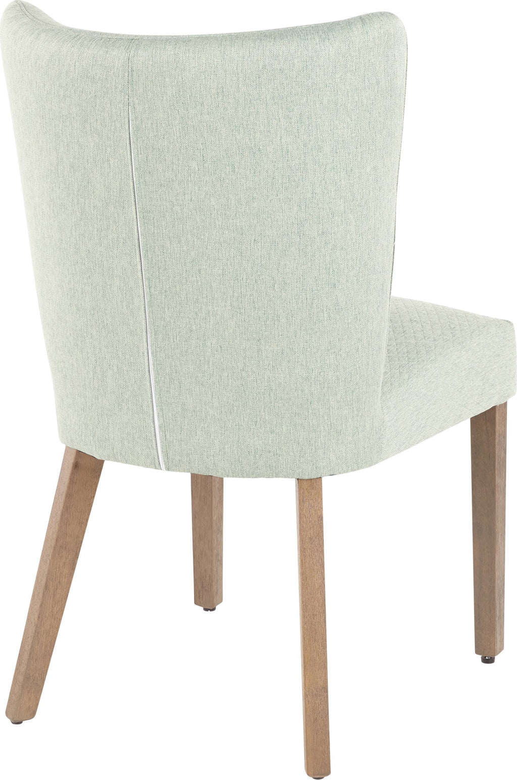 Green Fabric Dining Chair Set of 2 B5568