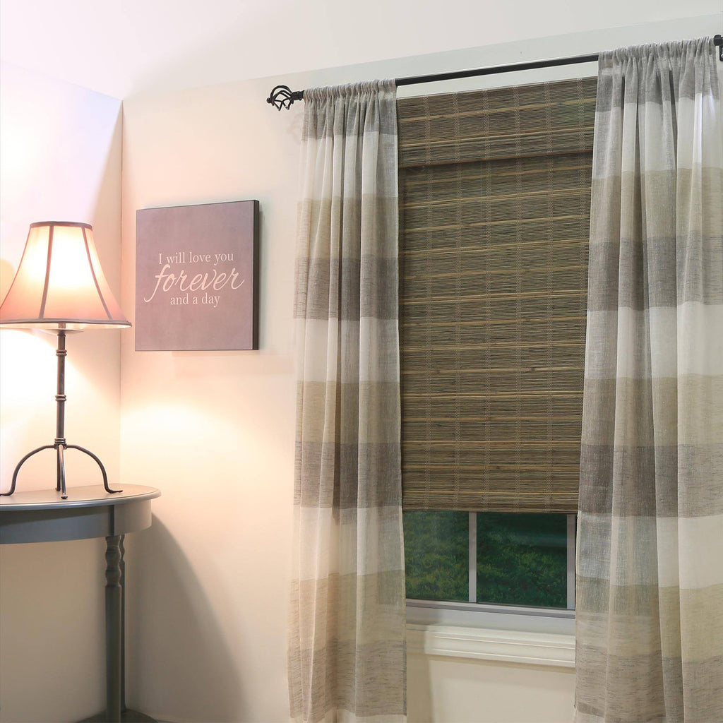 Bamboo Roman Shade E587419