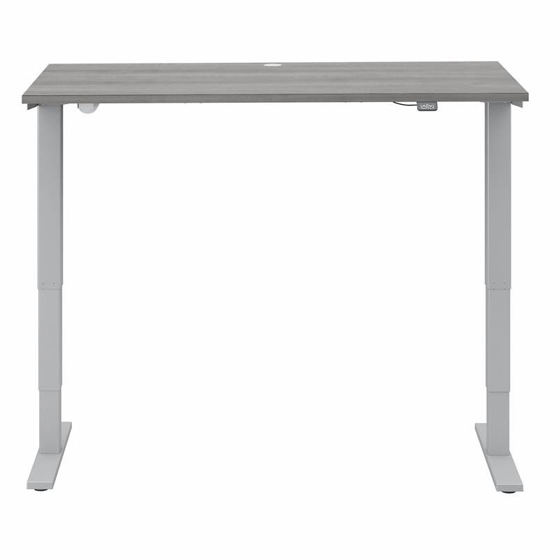 Electric Height Adjustable Standing Desk in Platinum Gray F31249