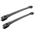 Black Roof Rack Rail Cross Bars Cargo Carrier for Toyota Sienna H80719
