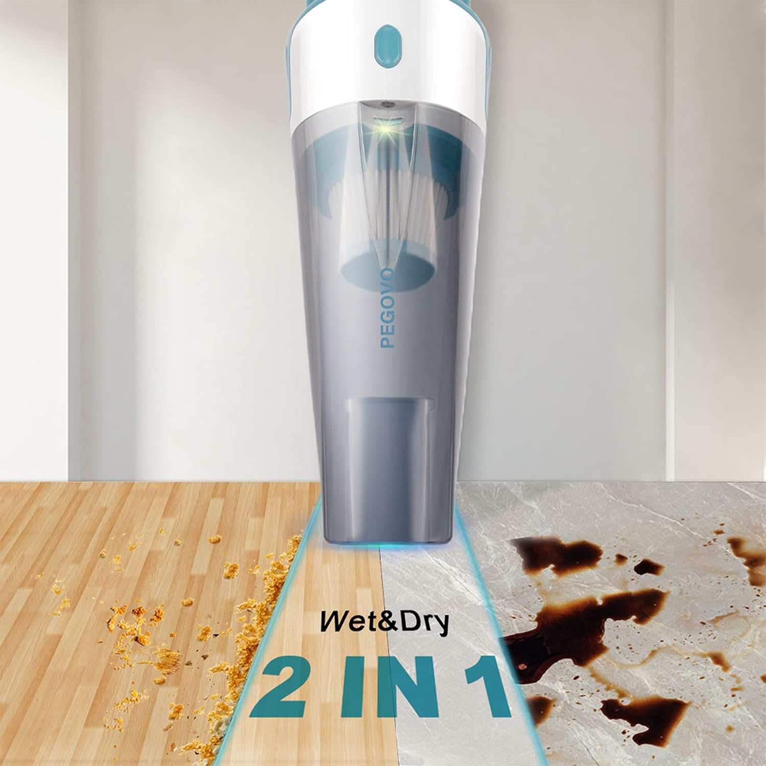 Handheld Vacuum Cleaner Cordless Rechargeable 9000PA Dry/Wet Y2340