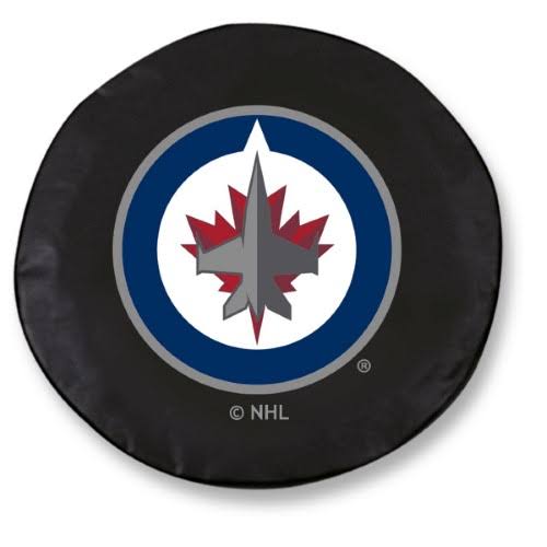Black Vinyl Fitted Spare Car Tire Cover C385070
