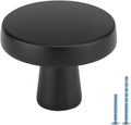 10 Pack Matte Black Mushroom Cabinet Knobs J908297