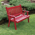 Yellow Pine English Garden Bench I5004