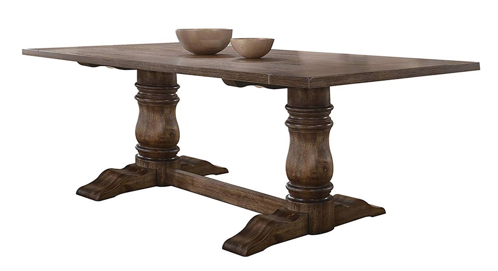Weathered Oak 7-Piece Dining Set R16797