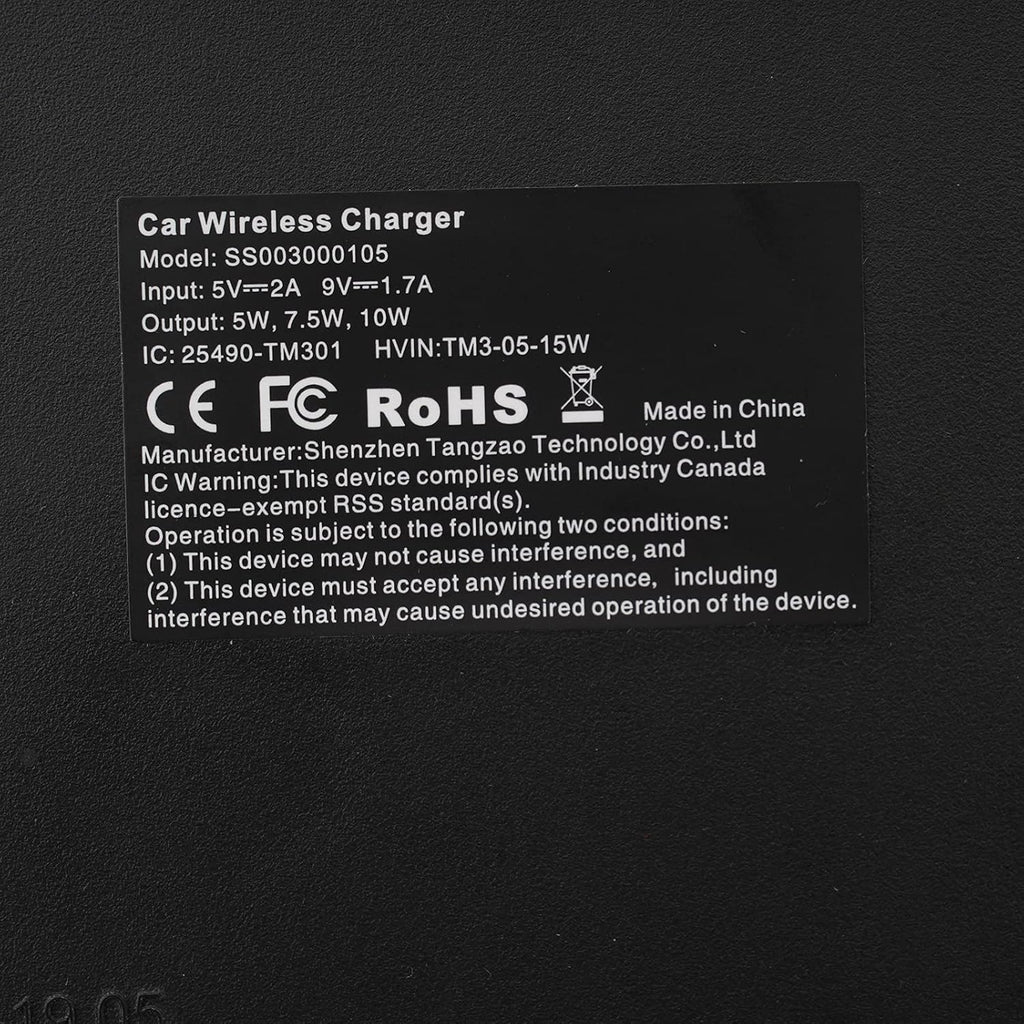 Wireless Charger for Toyota Highlander 2014-2019, Dual Charging, Center Console Charging Pad Pack of 2 C601789