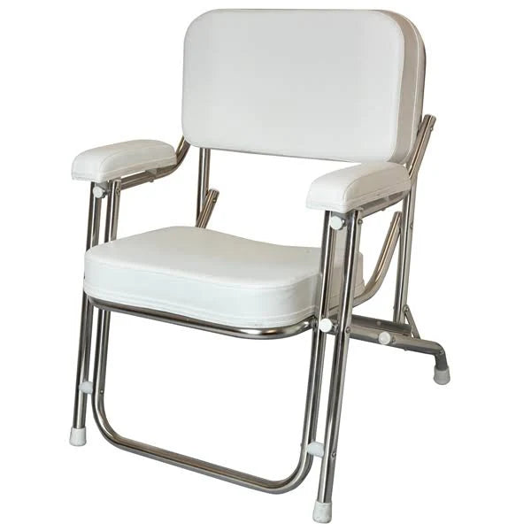 Stainless Steel Folding Deck Chair F333