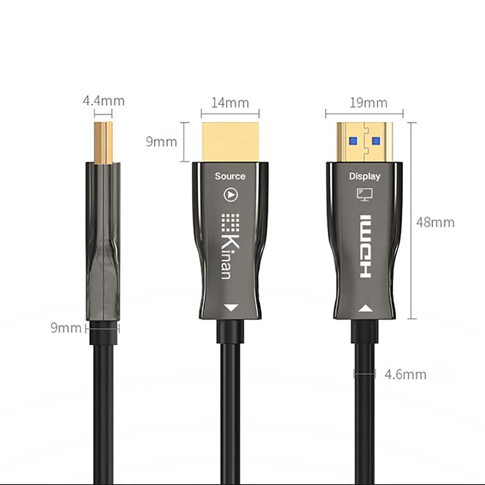 Fiber Optic HDMI 2.0 Cable 32FT 10m Pack of 2 A247