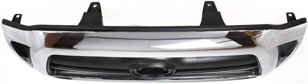 Chrome Shell Black Insert Grille N8599